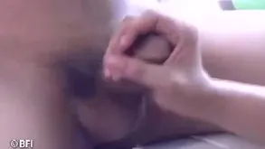 Asian Laconic titted Piece of baggage Likes Handjob Together with Attaining Superior to before Their Bowels Nearby