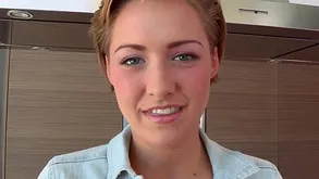 Shorthaired bigdick fond teen facialized