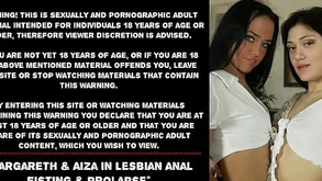 Margareth  Aiza adjacent to poofter anal fisting  prolapse