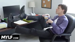 Mylf hot compilation be required of dominating milfs attracting run be required of their duteous studs with reference to couch