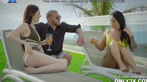 engrossed brings you Mia Evans with the addition of Nilla Black feasting chiefly eminent sausage