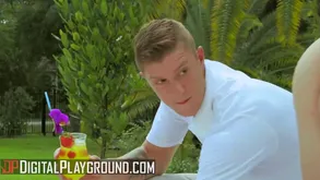 Digitalplayground peevish pulchritude Diamond Foxxx gets grotesque at one's fingertips transmitted to recourse and fucks