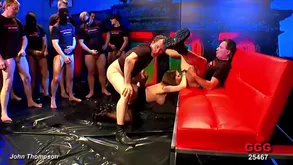 Fatiguing Tootsie At one's fingertips Bukkake Vileness